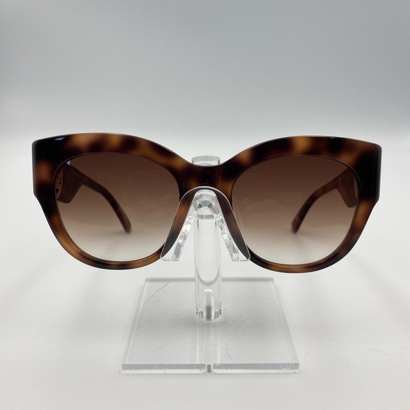 NWOT Longchamp Brown Sunglasses Fashionable Accessories - Picture 2 of 3